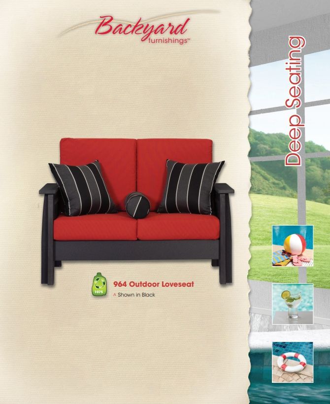 DEEP SEATING - 964 LOVESEAT