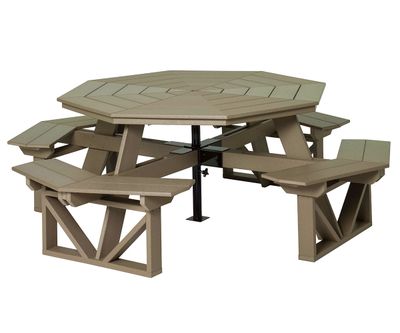 DINING - 5757 OCTAGON PICNIC TABLE