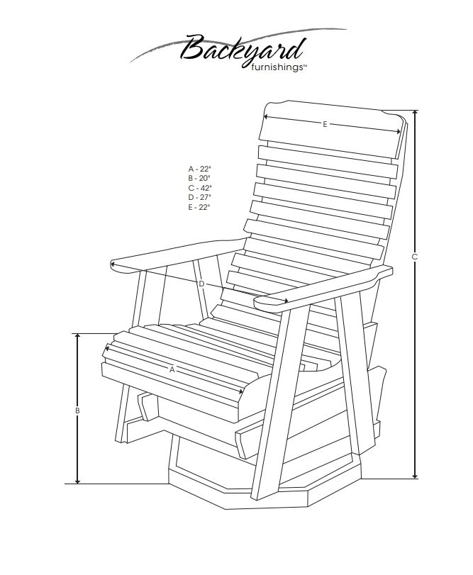 TIARA VISTA - 302-SW SWIVEL GLIDER