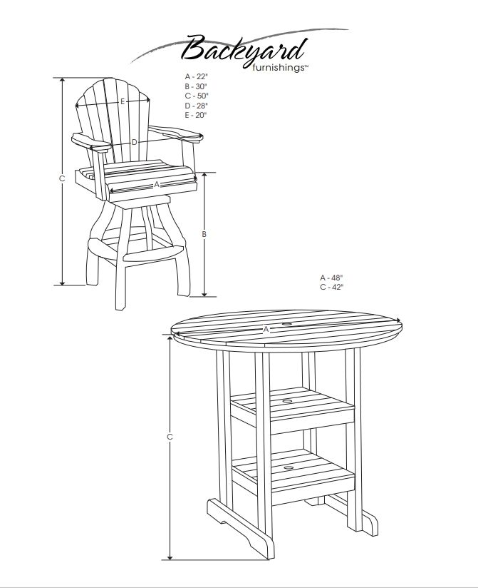 DINING - 652SW CHEYENNE PUB CHAIR 