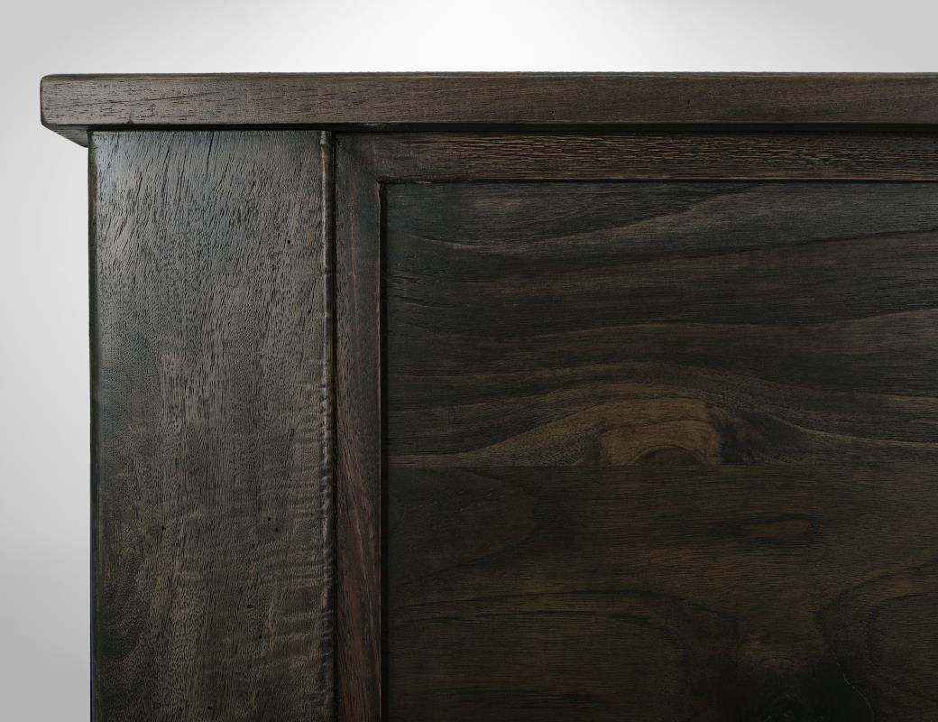 DARK TEAK - 1371 QUEEN BED