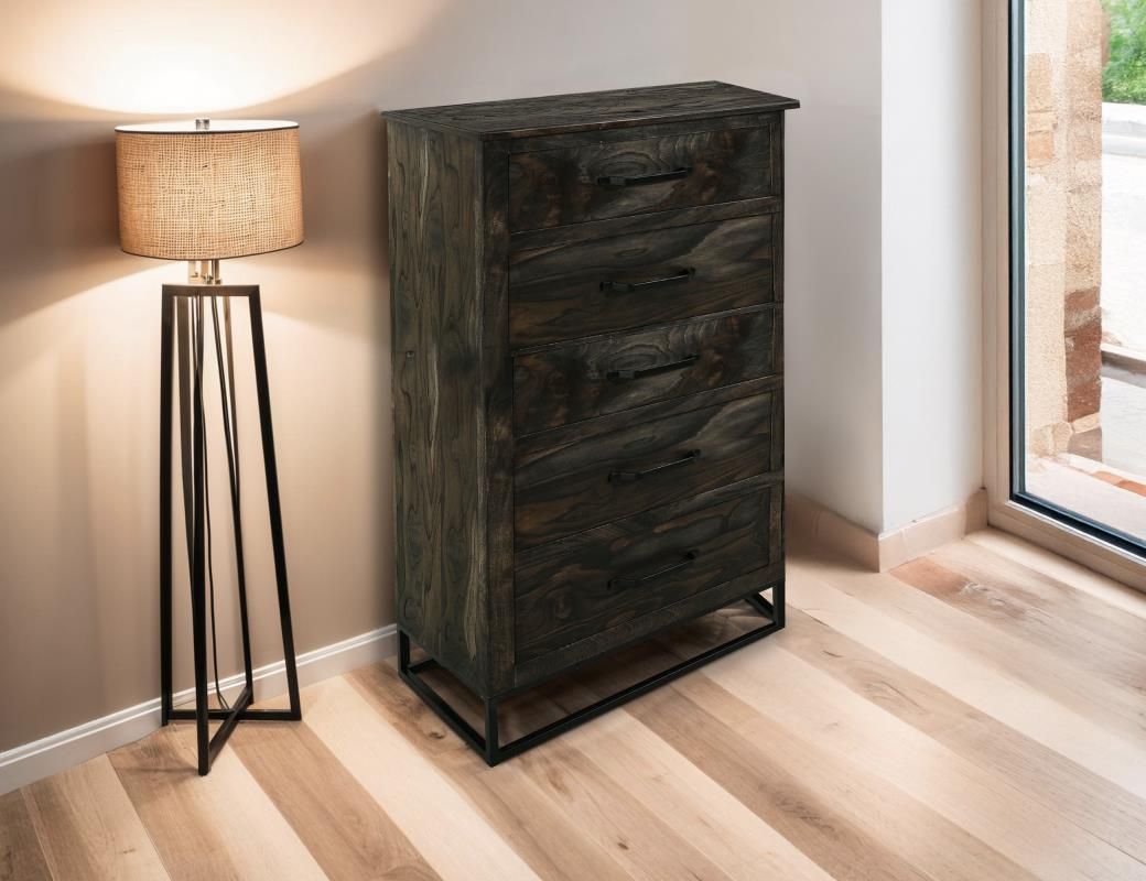 DARK TEAK - 1371 CHEST