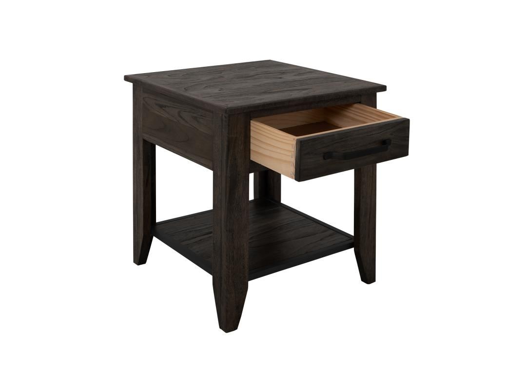DARK TEAK - 1371 END TABLE