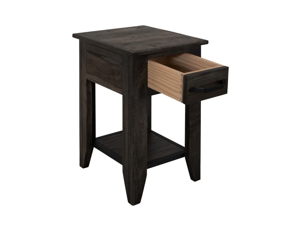 DARK TEAK - 1371 CHAIRSIDE TABLE