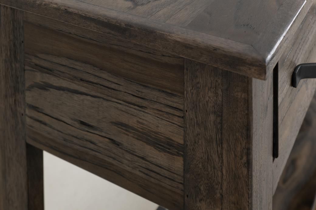 DARK TEAK - 1371 CHAIRSIDE TABLE
