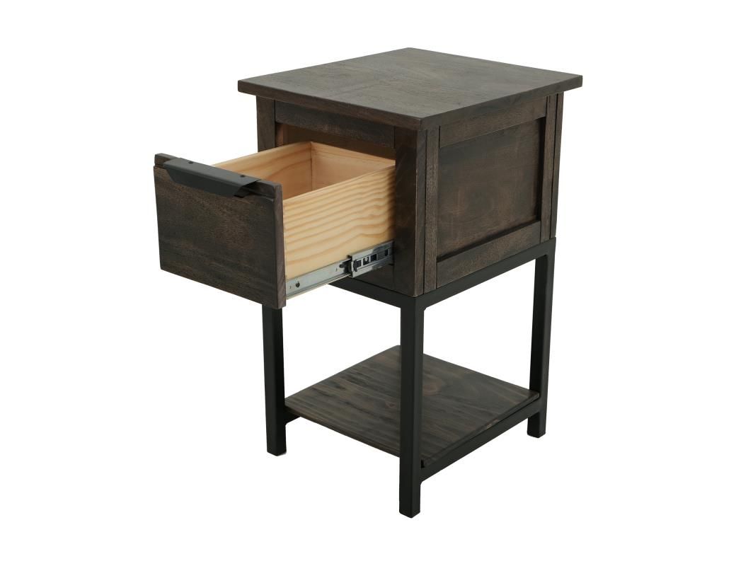 DARK MITA - 2741 CHAIRSIDE TABLE