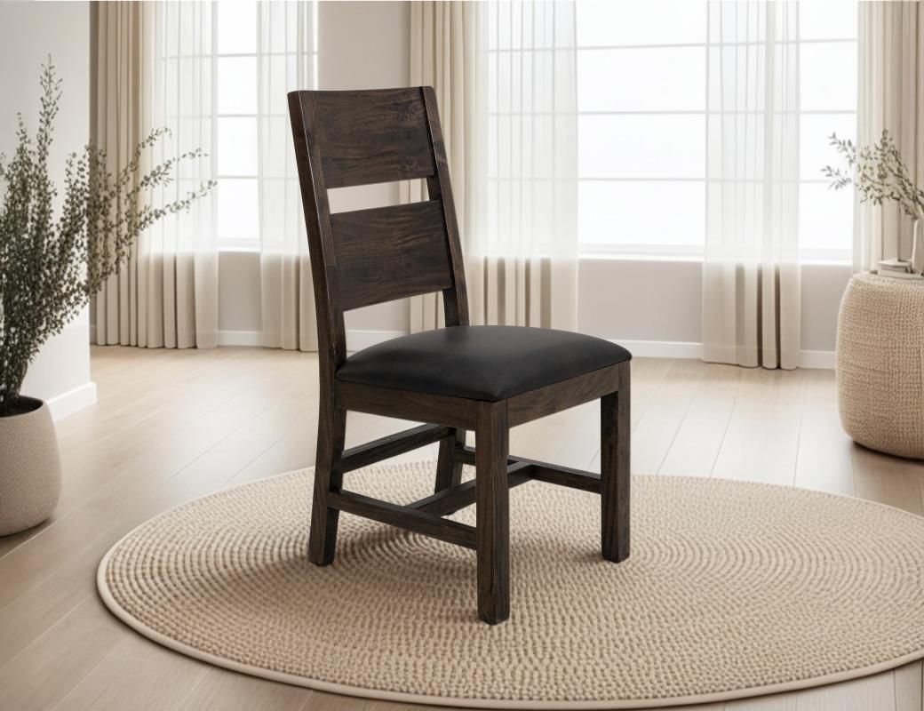 DARK TEAK - 1371 DINING CHAIR