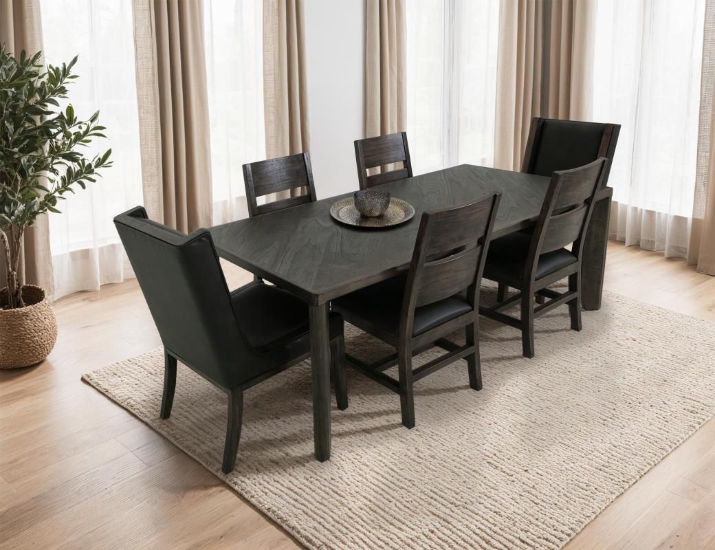 DARK TEAK - 1371 DINING CHAIR