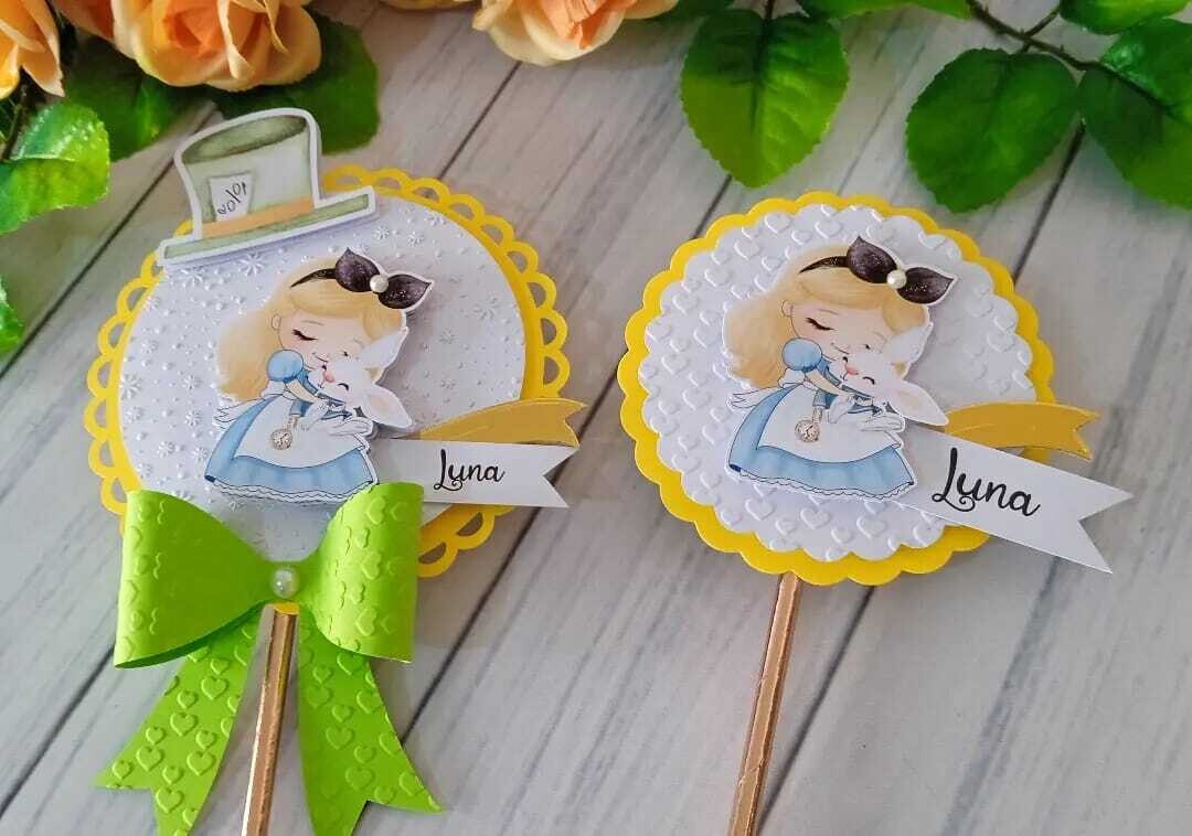 Rosetas   cake  toppers