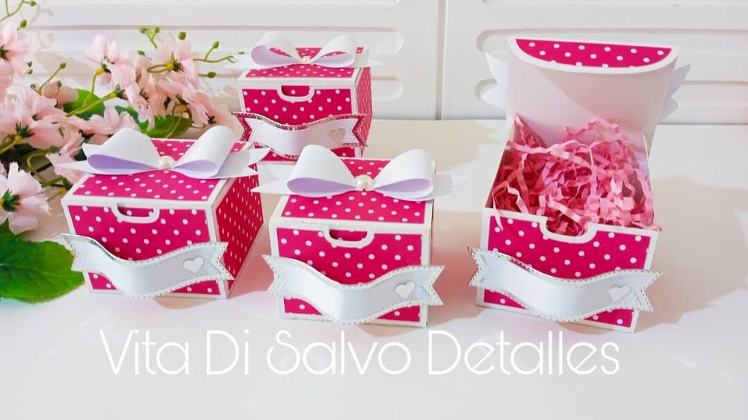 Cajas o cajitas bellas para recuerdos y detalles