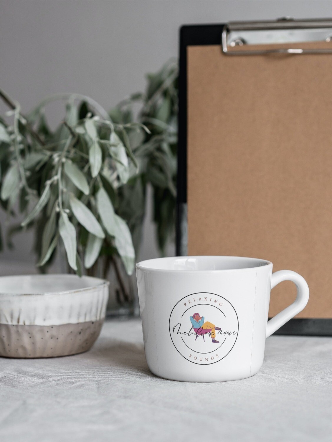 White Ceramic Mug