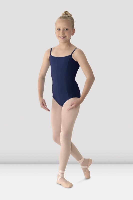 Mirella Girls Solid Camisole Leotard