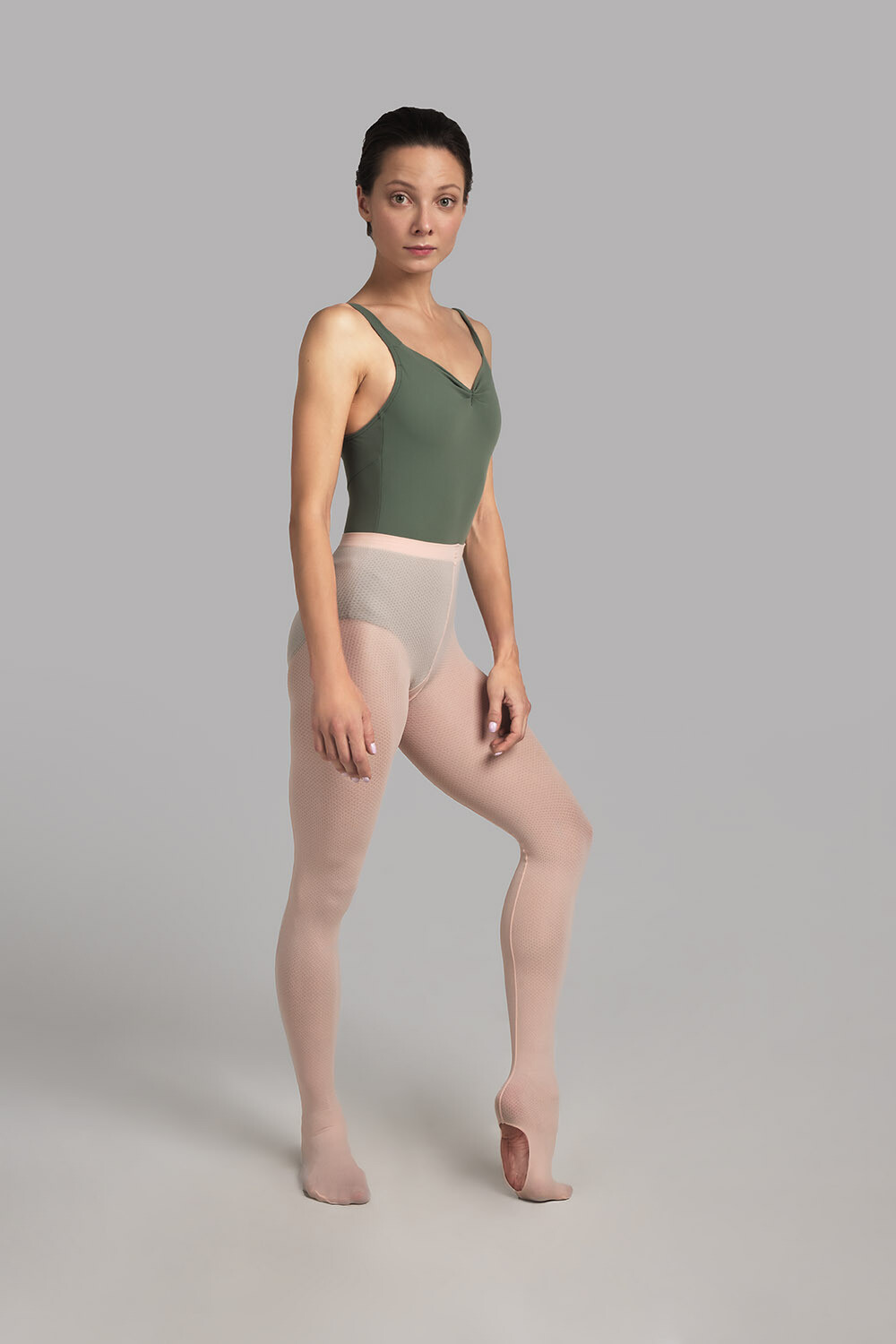 Nikolay Mesh Seamed Transition Tights