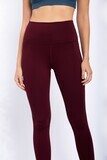 Tapered Band Essential Solid Highwaist Leggings