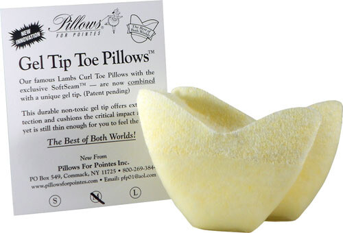  Pillows for Pointe Gel Tip Toe Pillow