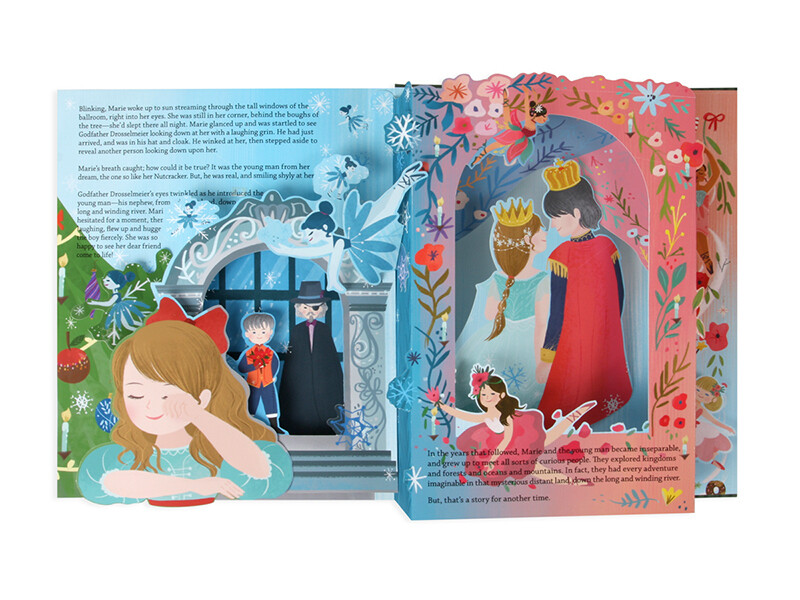 Nutcracker Hardcover Pop Up Book