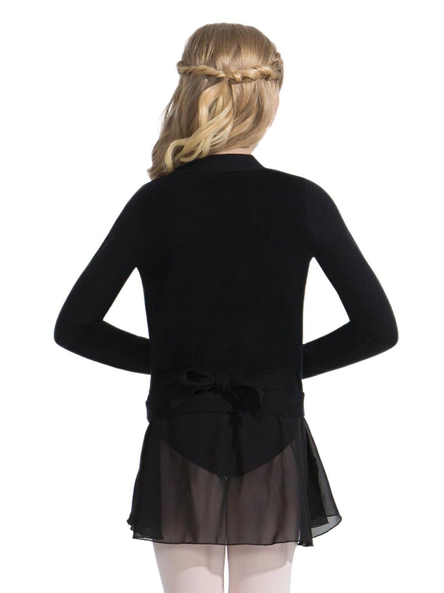 Capezio Girls’ Long Sleeve Wrap Sweater