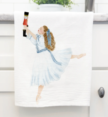 Nutcracker Ballet Tea Towel
