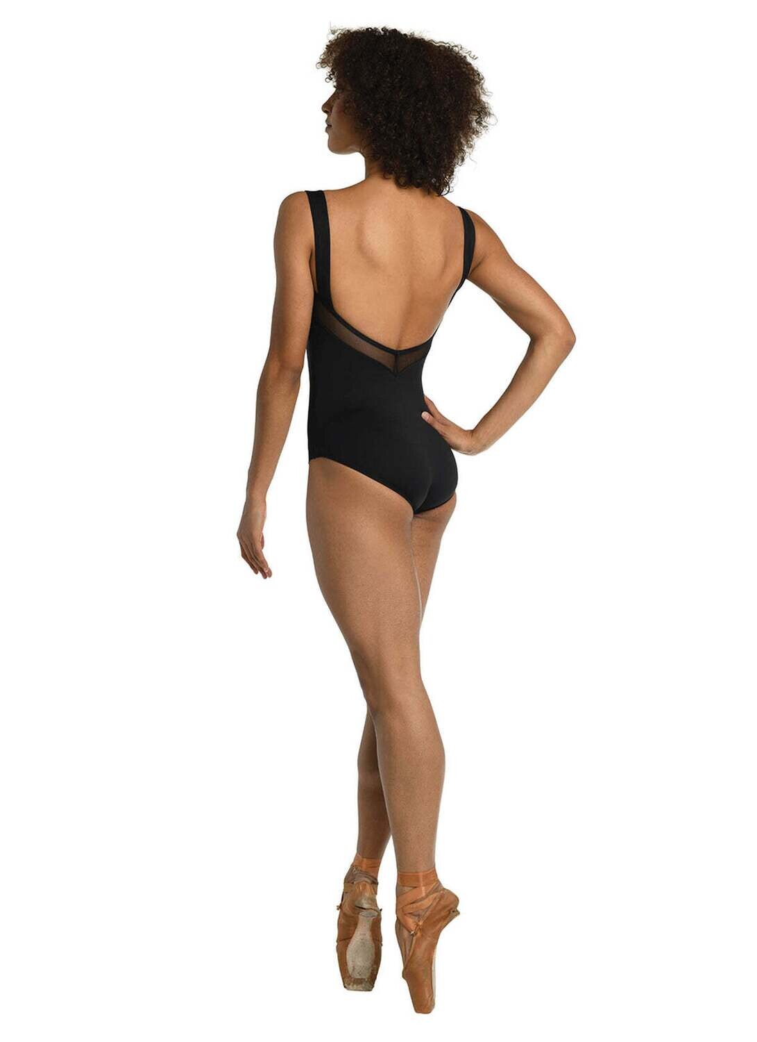 Paige Mesh Back Tank Leotard