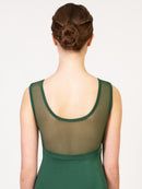 Suffolk Pinch Front with Lace Tank Leotard