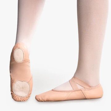 Só Dança Ruby Leather Ballet Shoe