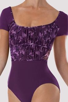 Bloch Cap Sleeve Mesh Detail