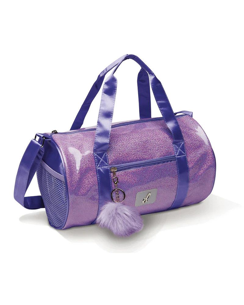 Glitter n’ Dance Purple Duffle Bag