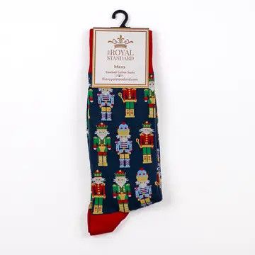 Nutcracker Men&#39;s Combed Cotton Socks