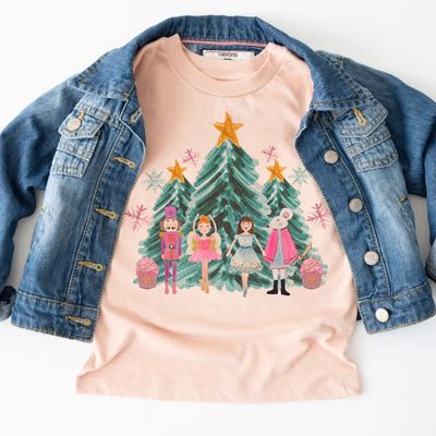 Nutcracker Christmas Trees Tee