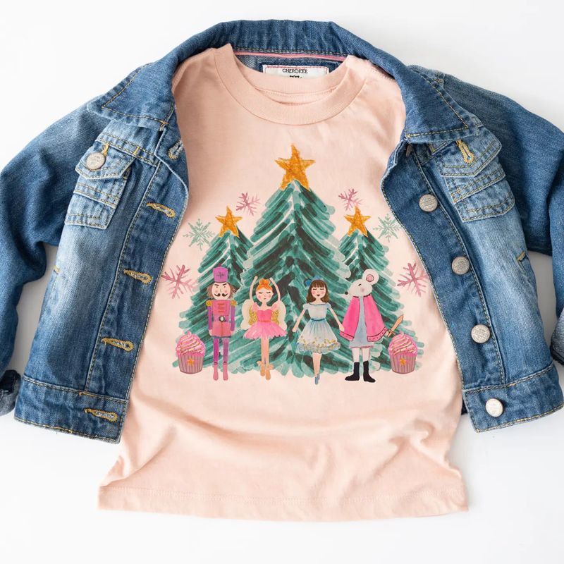 Nutcracker Christmas Trees Tee
