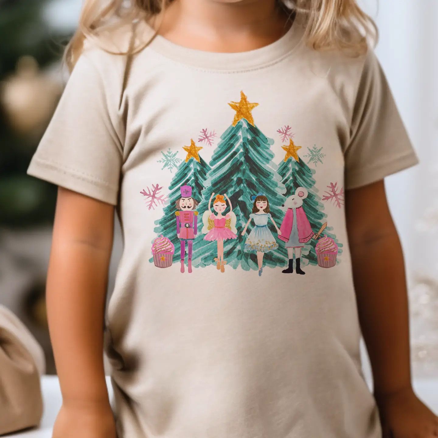 Nutcracker Christmas Trees Tee