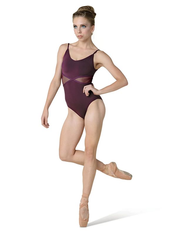 Camisole Leotard with Mesh