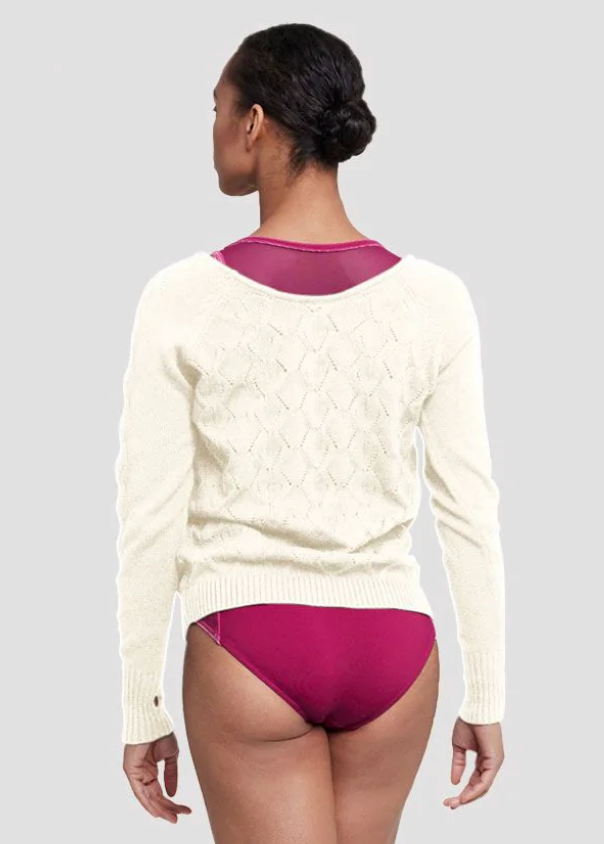 Bloch V Neck Diamond Knitted Sweater