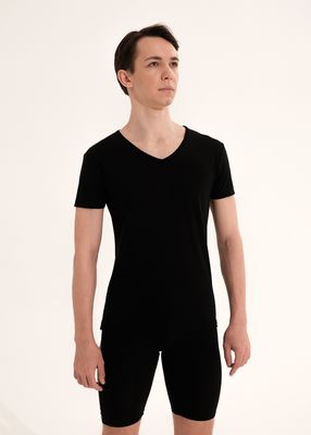 Nikolay Men’s Pierre V Neck T Shirt