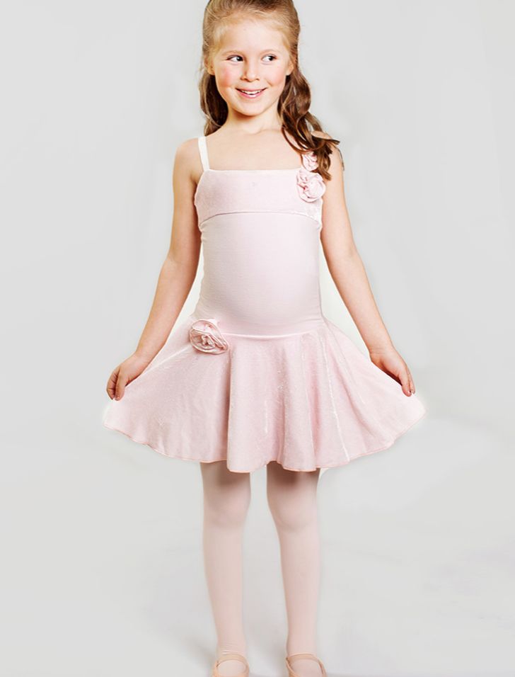 Miniminden Girls Rosette Dress