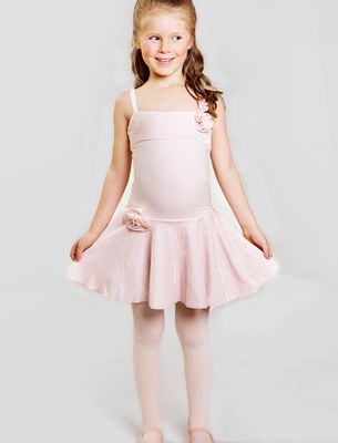 Miniminden Girls Rosette Dress
