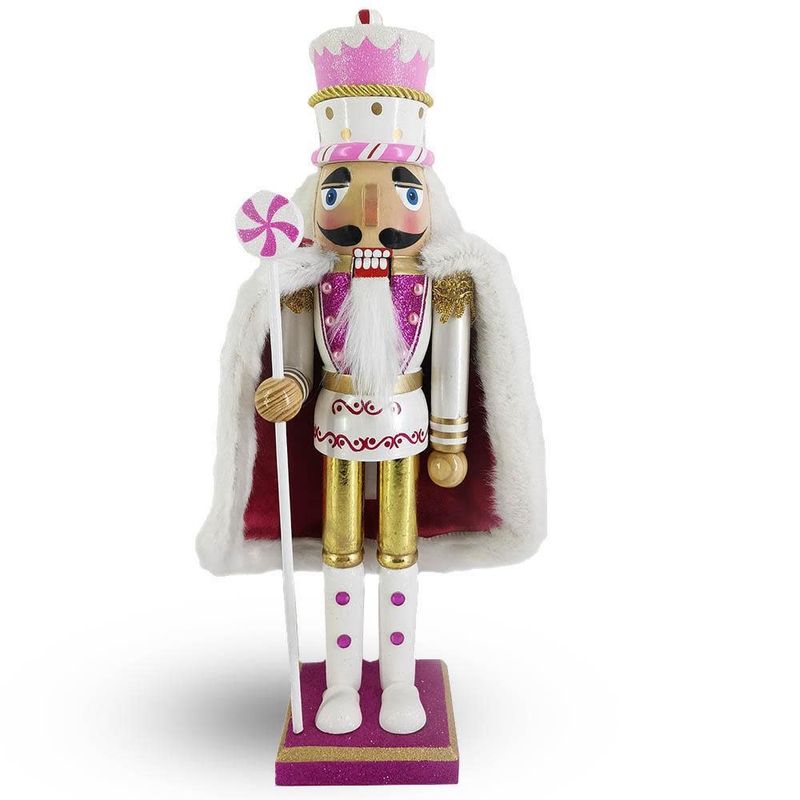 King Nutcracker with Cake Hat Lavendar