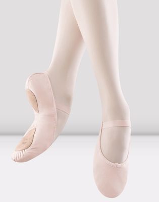 Adult Bloch Dansoft II Split Sole Leather Ballet Flats