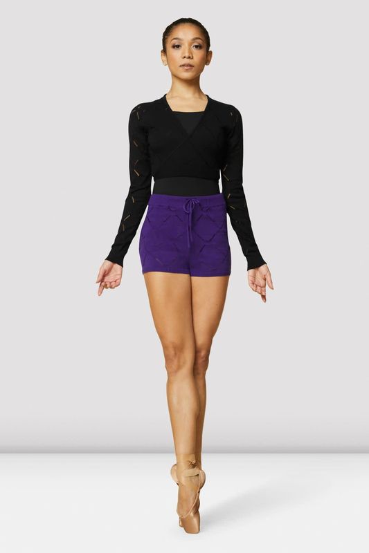 Bloch Long Sleeve Knitted Wrap Sweater