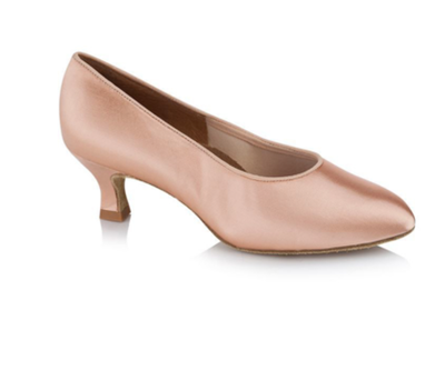 Freed Harmony Flesh Court Satin Ballroom Shoe