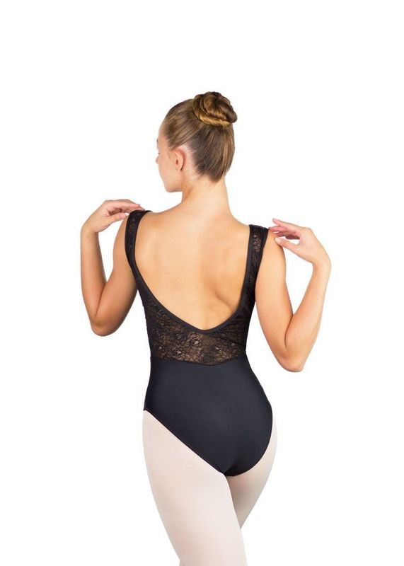 Ballet Rosa Girl’s Inaya Pinch Front Scoop Back 
