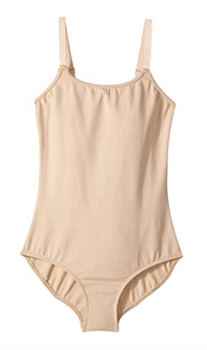 Bloch Girls Body Suit Nude