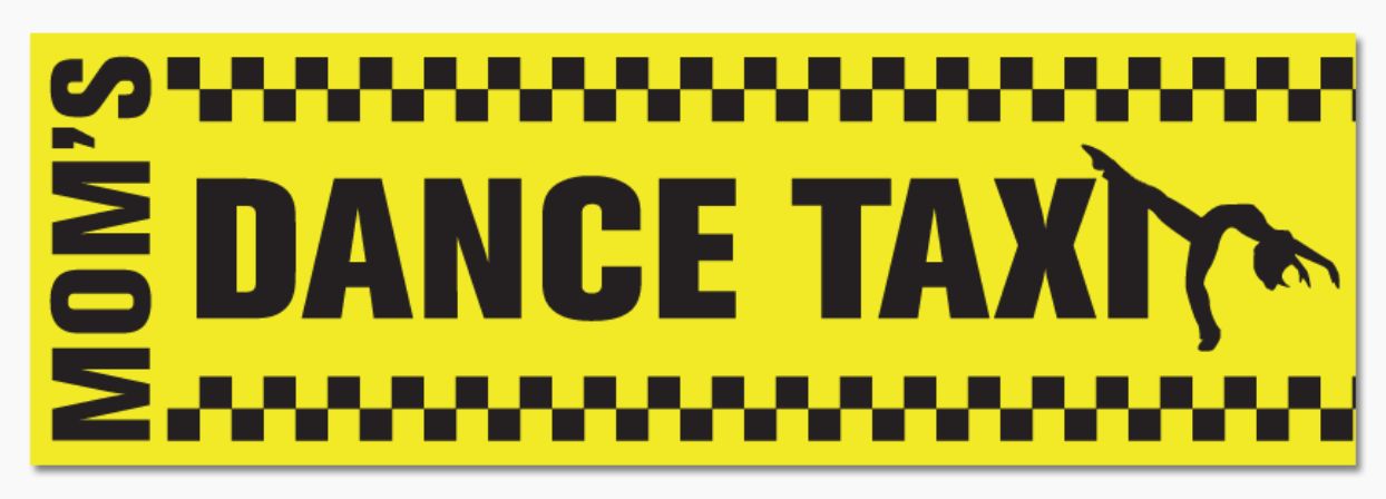 Mom’s Dance Taxi Sticker