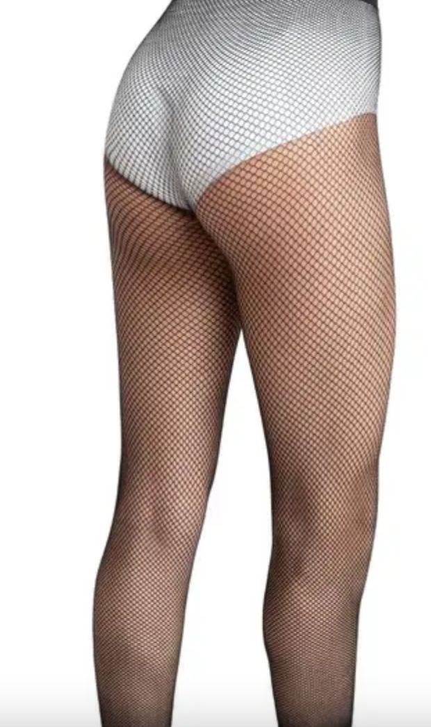 Capezio Crop Fishnet Tight