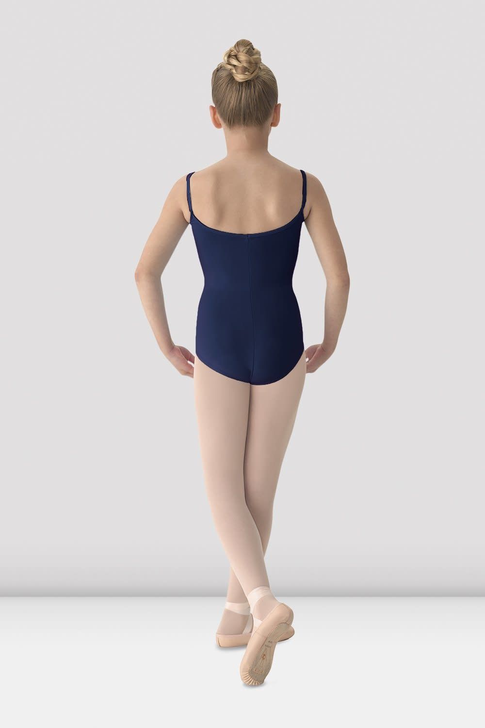 Mirella Girls Solid Camisole Leotard