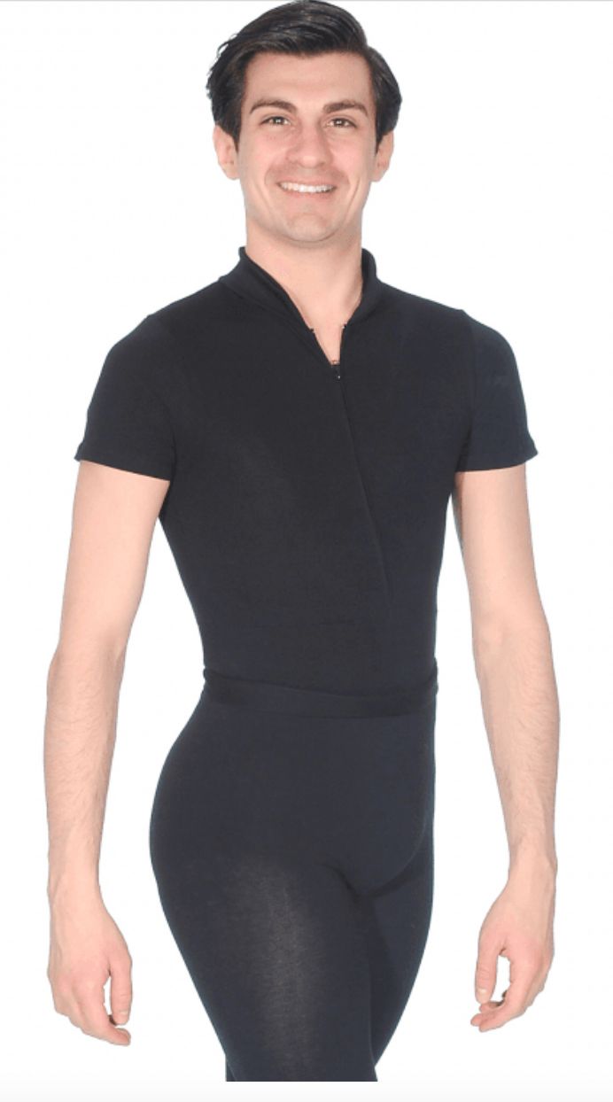Ballet Rosa Men’s Endo Zip Front Leotard