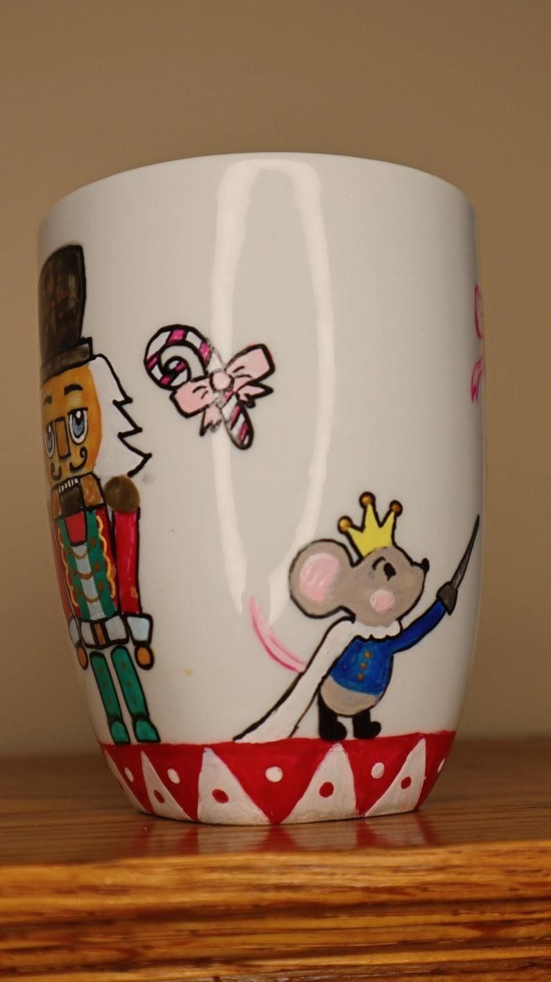 Handpainted Ballet Mug