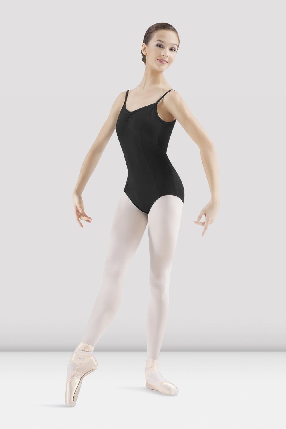 Mirella Pinch Front Seamed Leotard