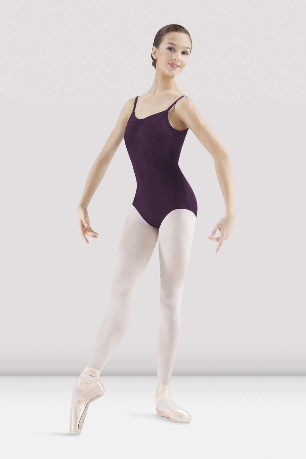 Mirella Pinch Front Seamed Leotard