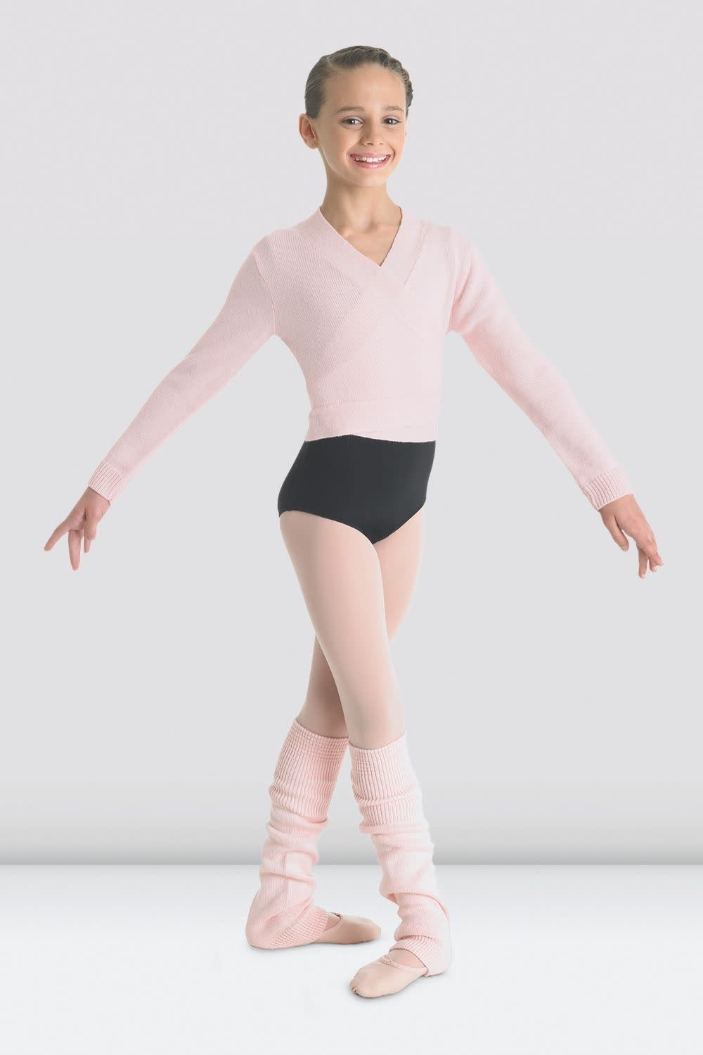 Bloch Girls Ella Knit Long Sleeve Shrug